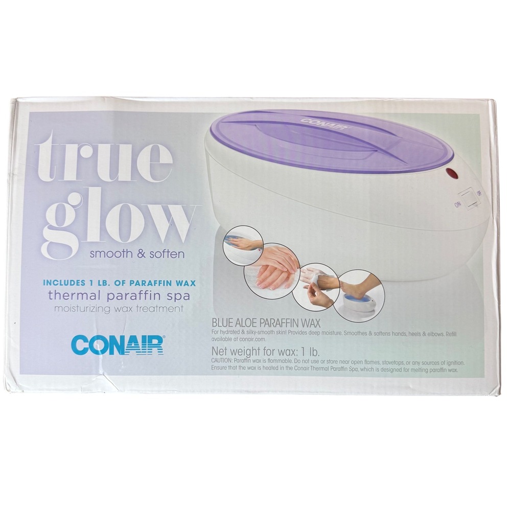 Conair True Glow Thermal Paraffin Spa‎ Wax Bath Moisturizing Treatment PB8NR New